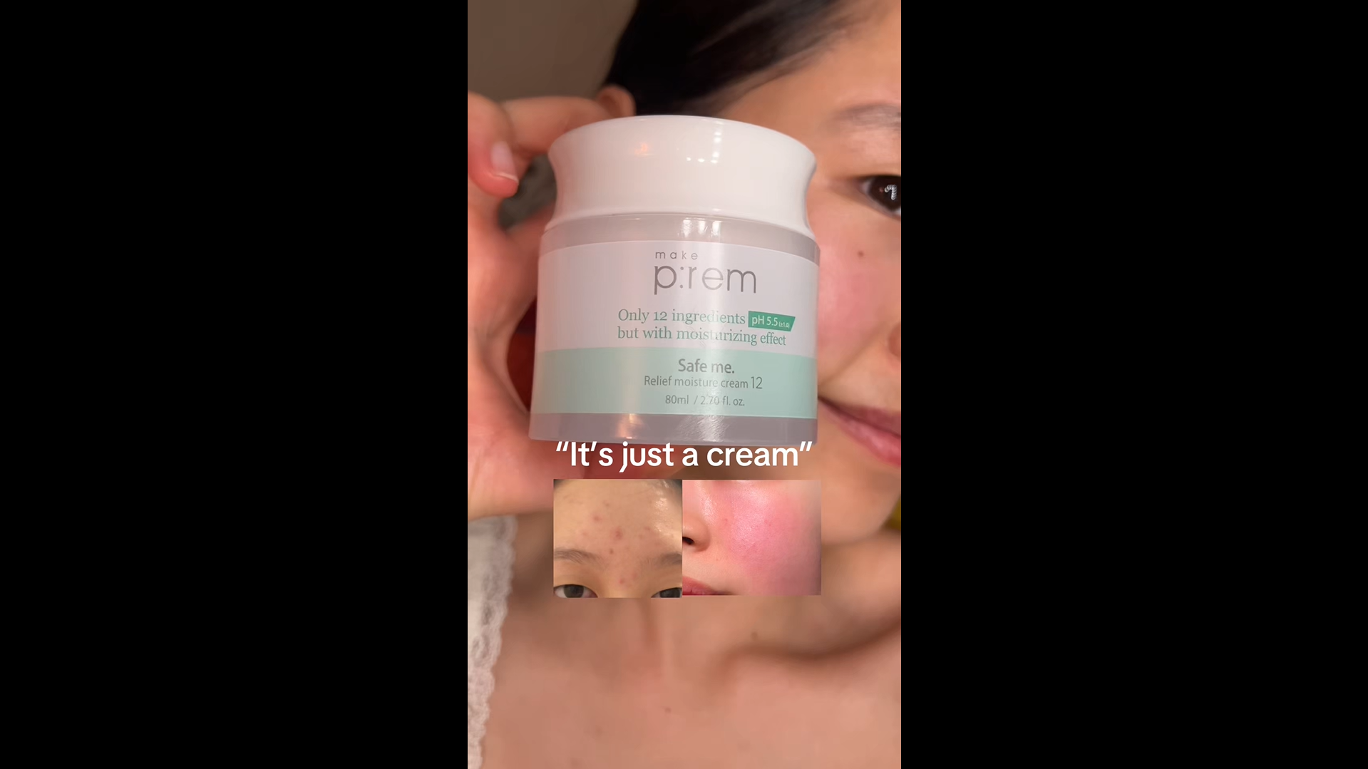 Amazon.com: MAKE P:REM Safe Me. Relief Moisture Cream 12